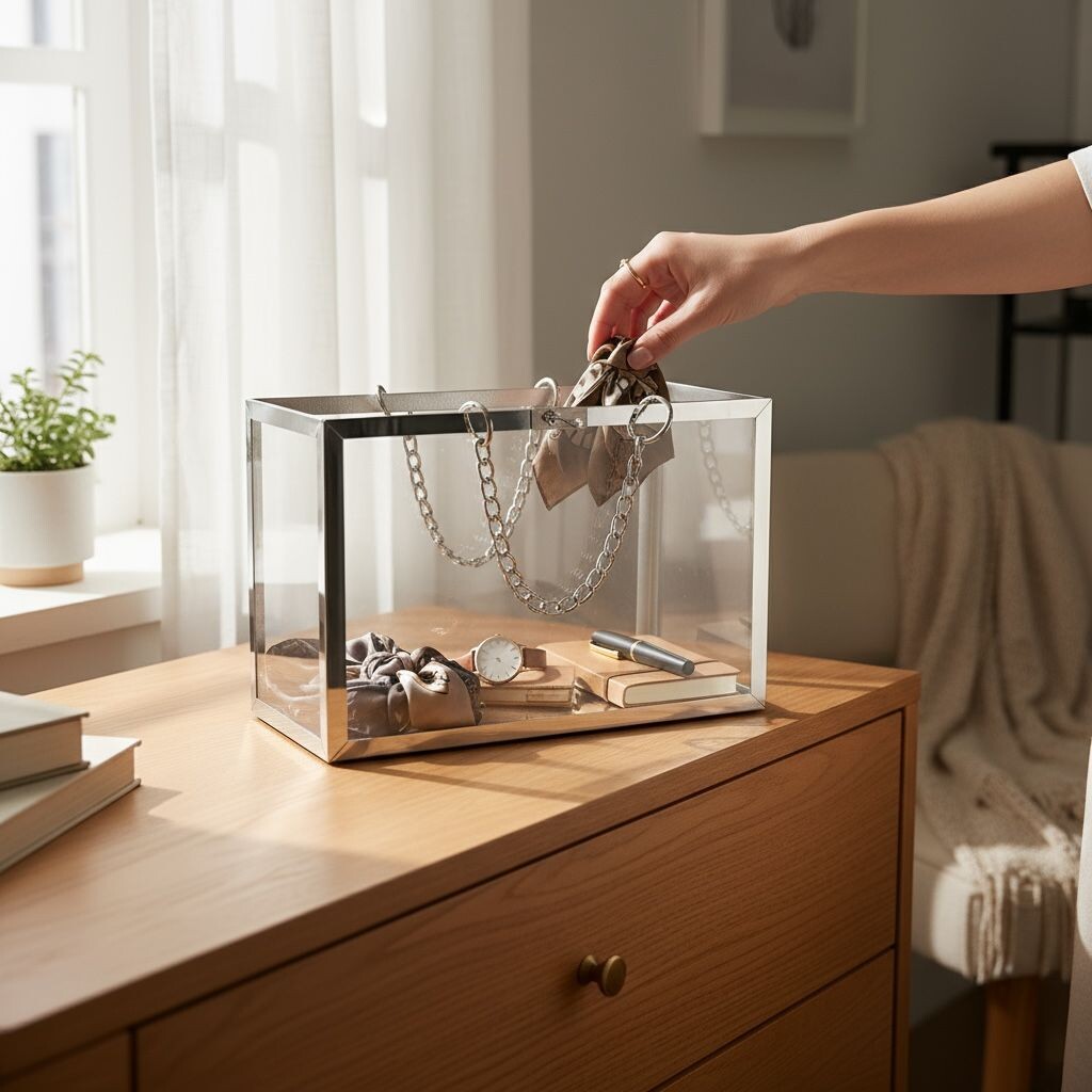 ŞEFFAF PİLEKSİ ÇANTALAR